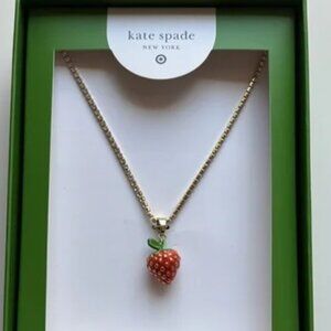 Kate Spade and Target Strawberry Necklace